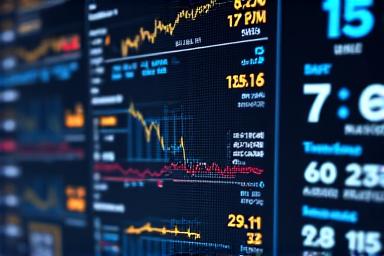 Schermo con dati di telemetria e curve di velocità